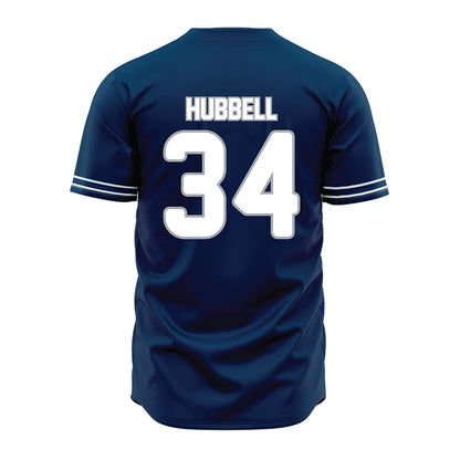 Old Dominion - NCAA Baseball : Ethan Hubbell - Navy Jersey-1