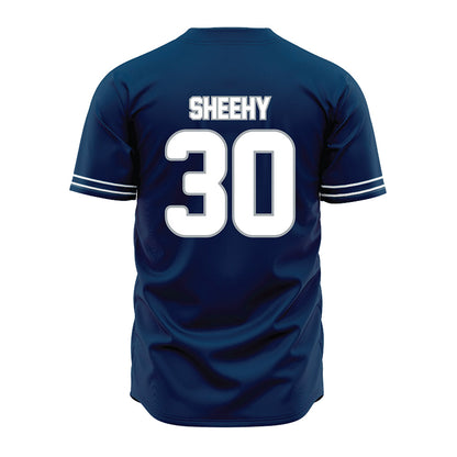Old Dominion - NCAA Baseball : Ryan Sheehy - Navy Jersey-1
