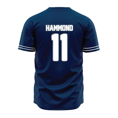 Old Dominion - NCAA Baseball : Tahraun Hammond - Navy Jersey