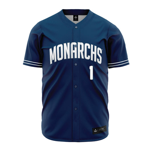 Old Dominion - NCAA Baseball : Bryce Jones - Navy Jersey