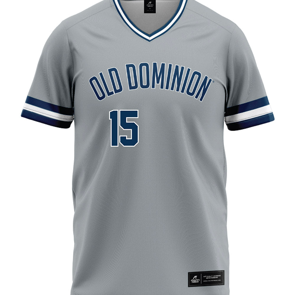 Old Dominion - NCAA Baseball : rowan masse - Baseball Jersey