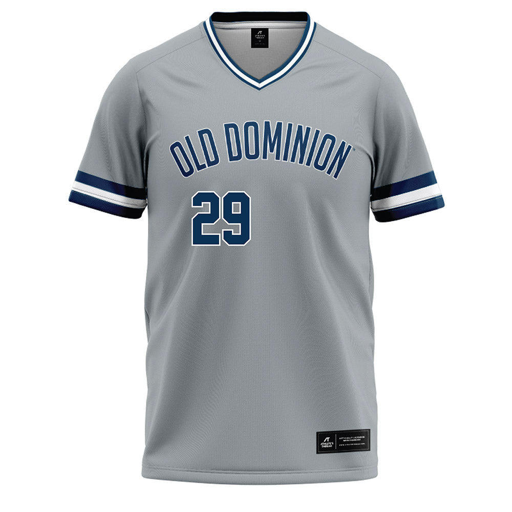 Old Dominion - NCAA Baseball : Jack Speights - Baseball Jersey