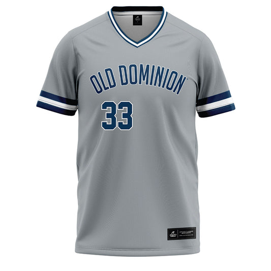 Old Dominion - NCAA Baseball : John Holobetz - Baseball Jersey