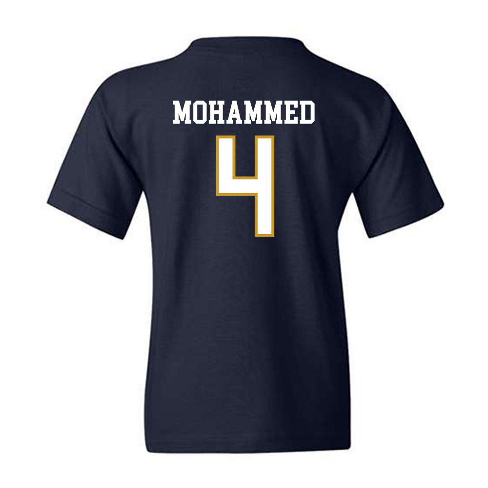 Notre Dame - NCAA Men's Basketball : Sir Mohammed - Sports Shersey Youth T-Shirt-1