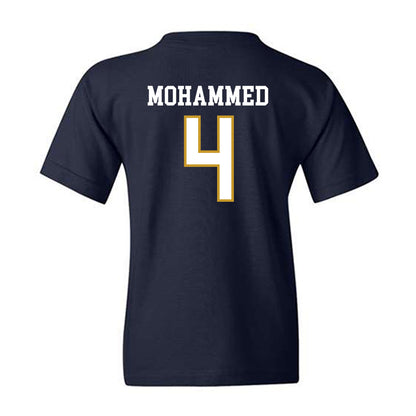 Notre Dame - NCAA Men's Basketball : Sir Mohammed - Sports Shersey Youth T-Shirt-1