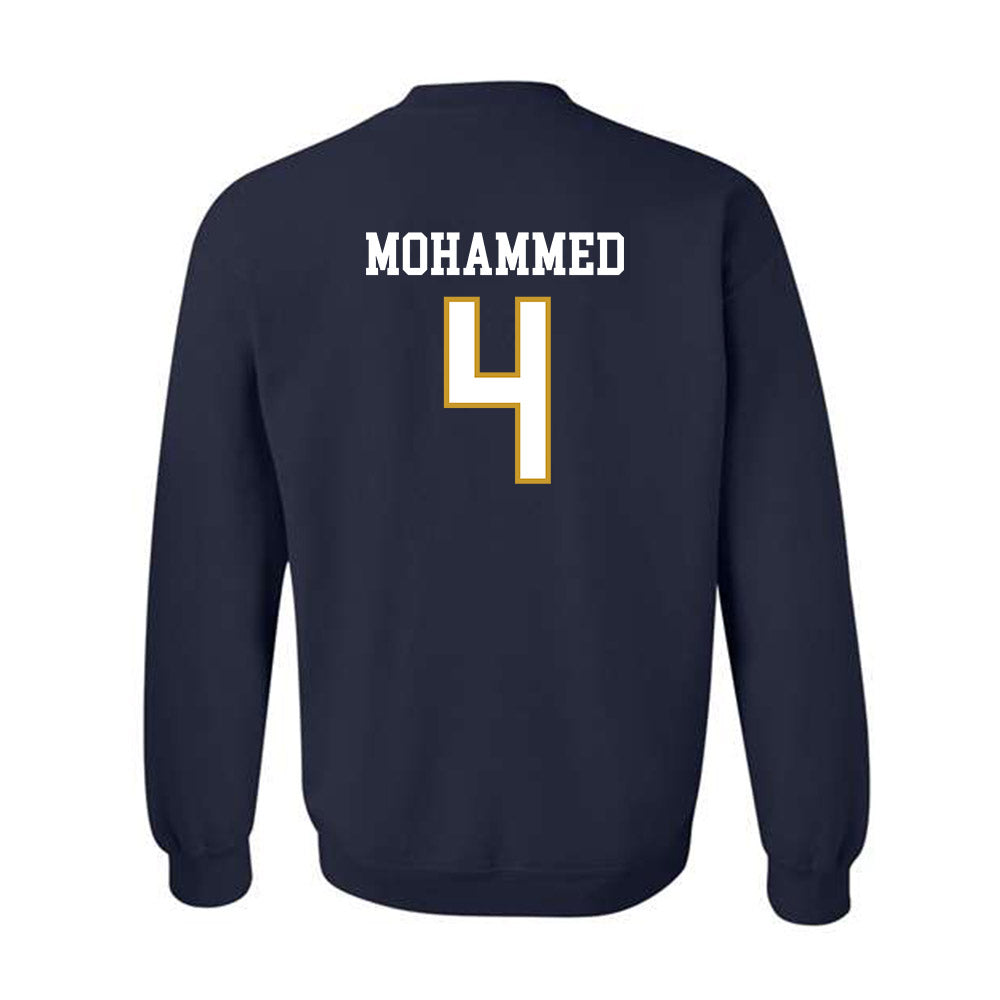 Notre Dame - NCAA Men's Basketball : Sir Mohammed - Sports Shersey Crewneck Sweatshirt-1