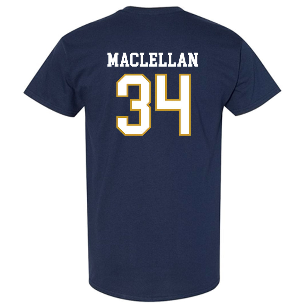 Notre Dame - NCAA Men's Basketball : Matthew MacLellan - Sports Shersey T-Shirt-1