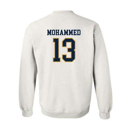 Notre Dame - NCAA Men's Basketball : Sir Mohammed - Sports Shersey Crewneck Sweatshirt-1