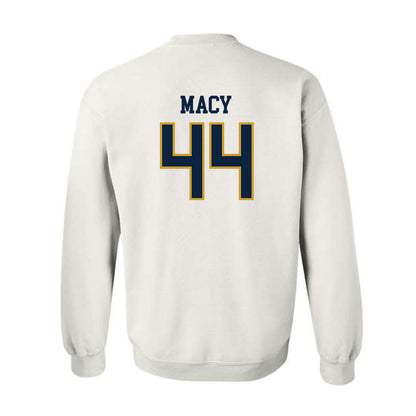 Notre Dame - NCAA Women's Basketball : Leah Macy - Sports Shersey Crewneck Sweatshirt-1