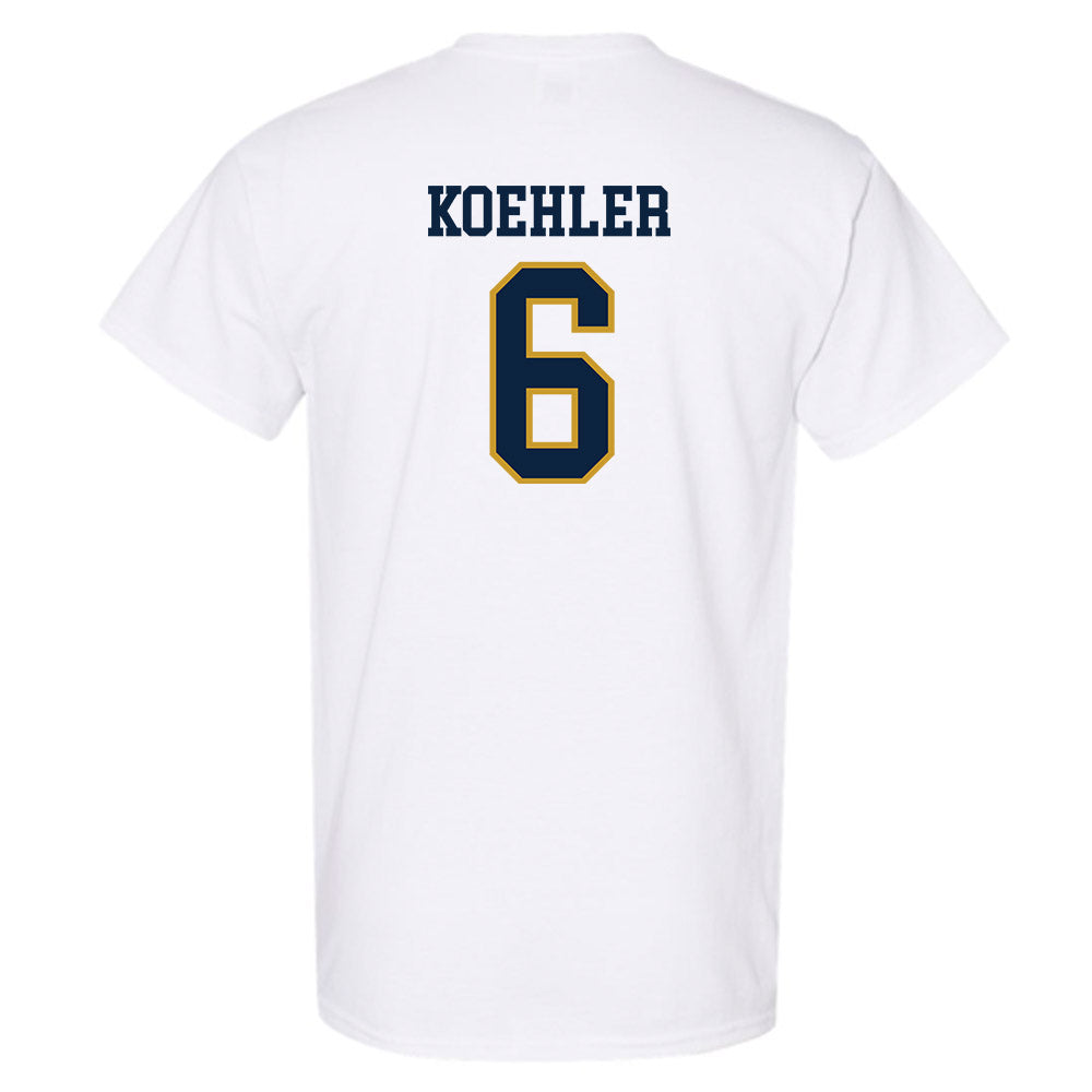 Notre Dame - NCAA Men's Basketball : Brady Koehler - Sports Shersey T-Shirt-1