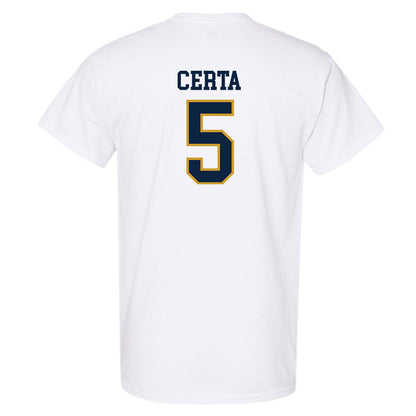 Notre Dame - NCAA Men's Basketball : Cole Certa - Sports Shersey T-Shirt-1