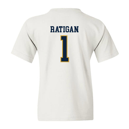 Notre Dame - NCAA Women's Basketball : Kelly Ratigan - Sports Shersey Youth T-Shirt-1