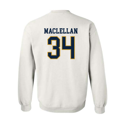 Notre Dame - NCAA Men's Basketball : Matthew MacLellan - Sports Shersey Crewneck Sweatshirt-1