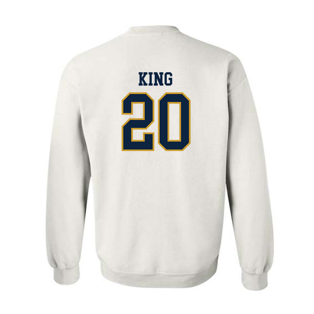 Notre Dame - NCAA Women's Basketball : Liatu King - Sports Shersey Crewneck Sweatshirt