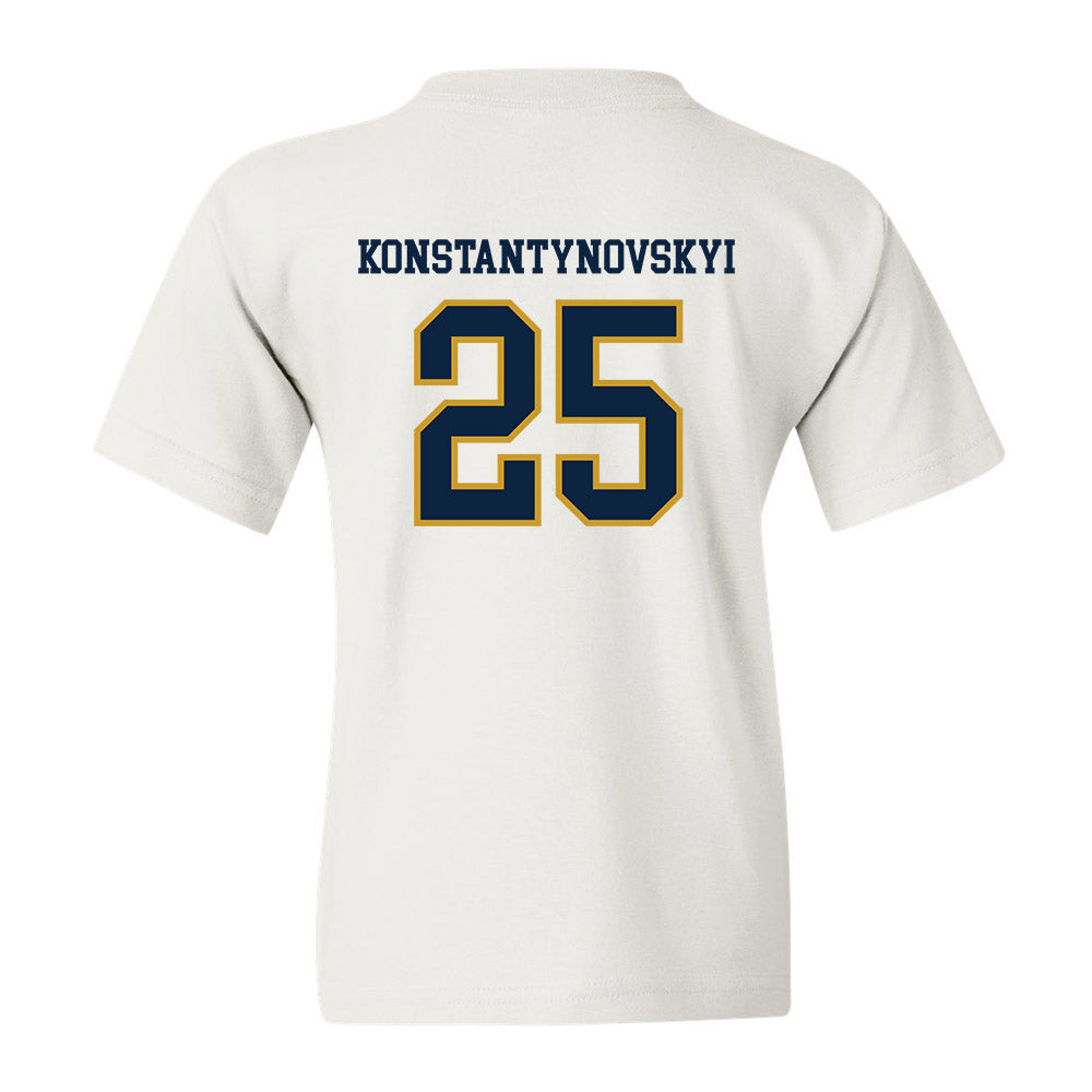 Notre Dame - NCAA Men's Basketball : Nikita Konstantynovskyi - Sports Shersey Youth T-Shirt