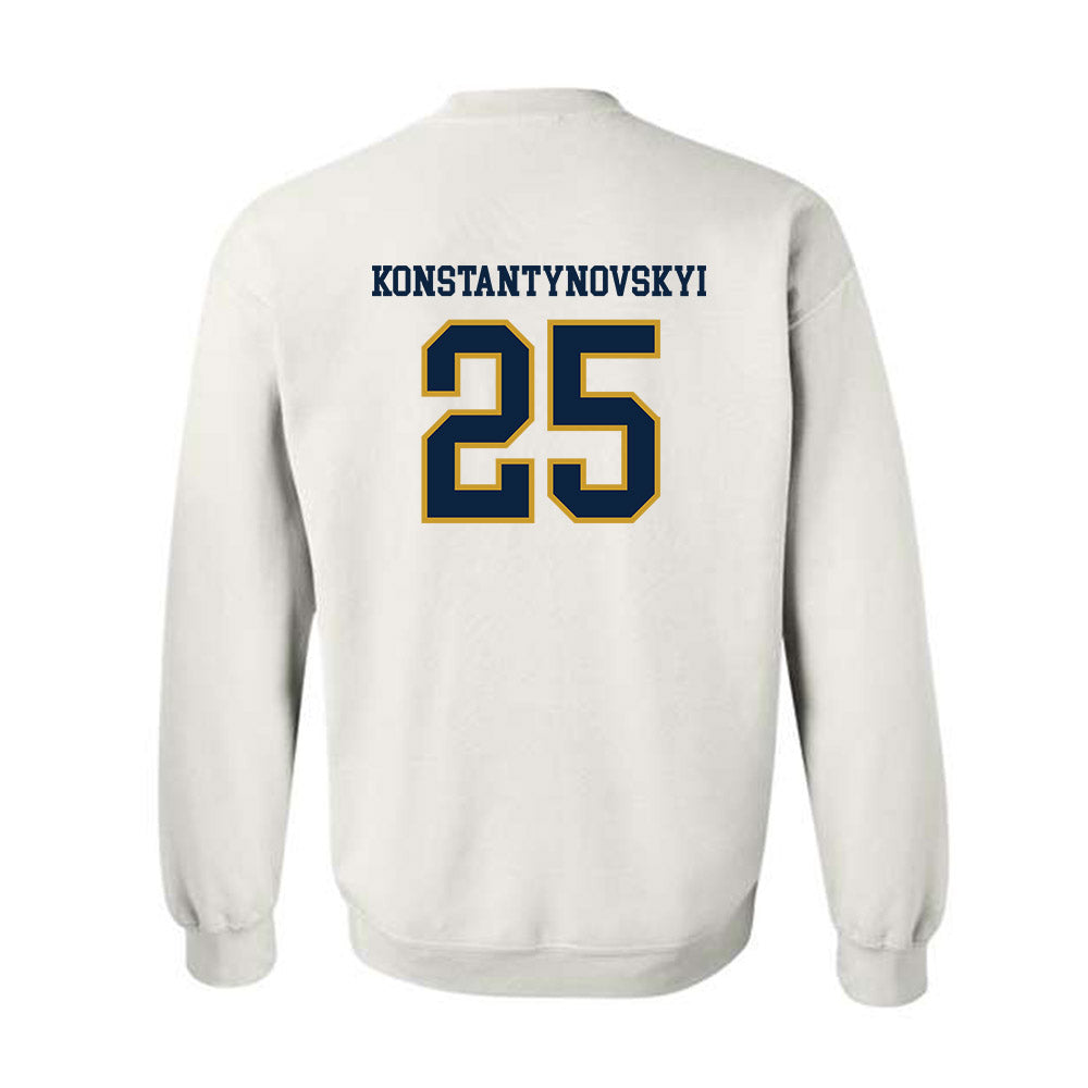 Notre Dame - NCAA Men's Basketball : Nikita Konstantynovskyi - Sports Shersey Crewneck Sweatshirt