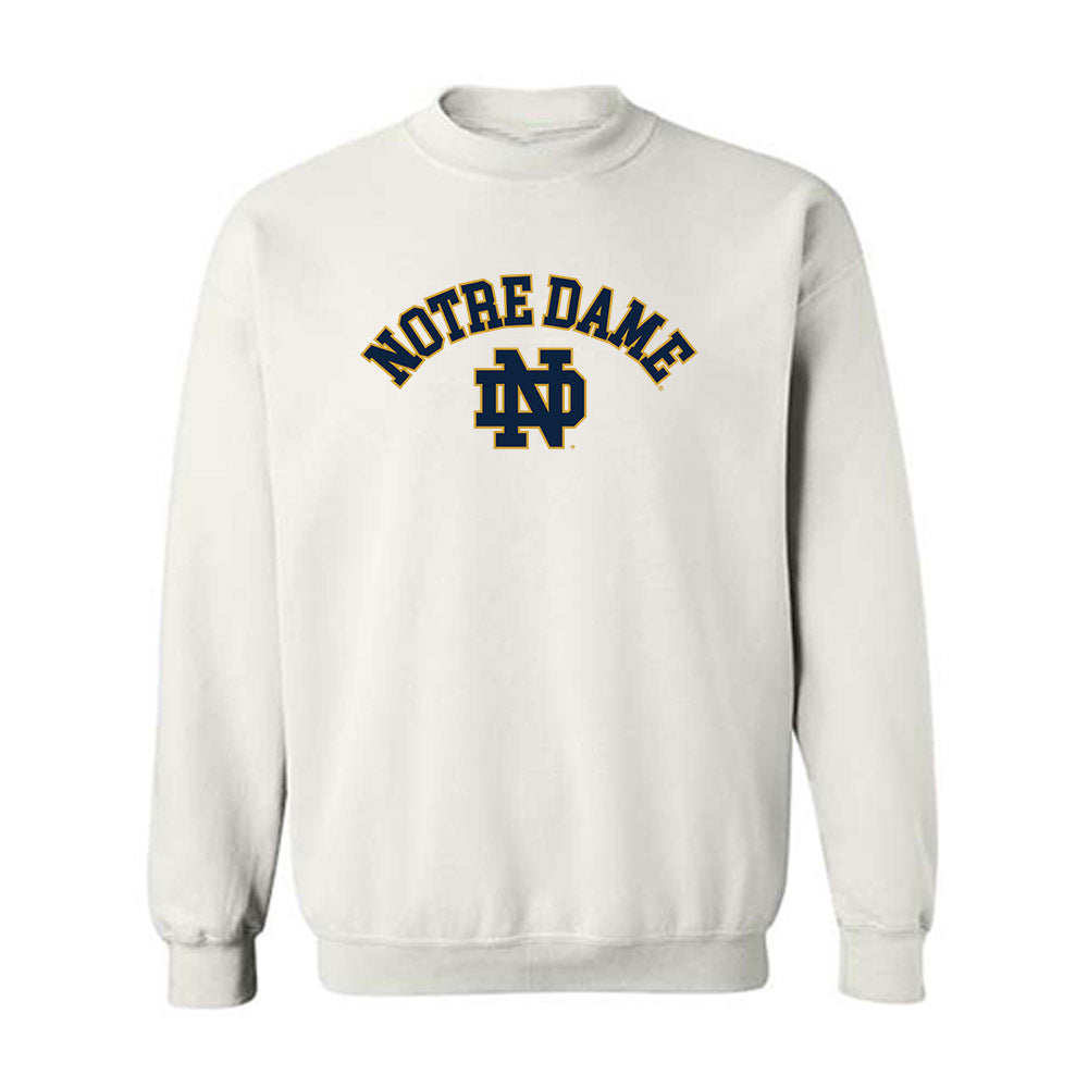 Notre Dame - NCAA Women's Basketball : Leah Macy - Sports Shersey Crewneck Sweatshirt-0