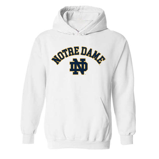 Notre Dame - NCAA Men's Basketball : Ryder Frost - Sports Shersey Hooded Sweatshirt-0