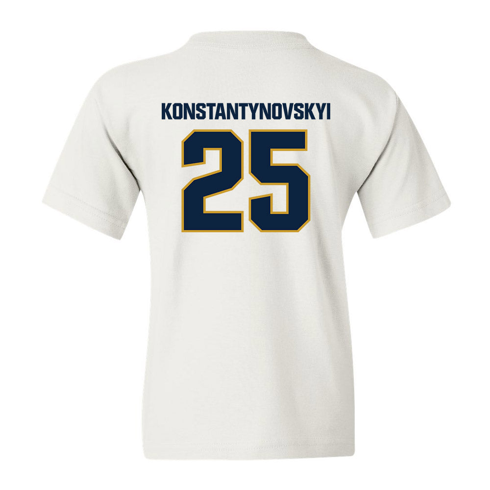 Notre Dame - NCAA Men's Basketball : Nikita Konstantynovskyi - Sports Shersey Youth T-Shirt