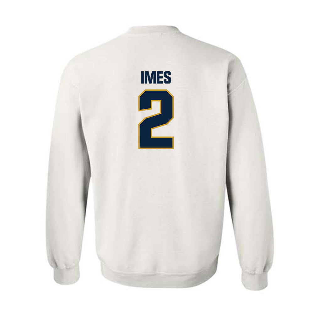 Notre Dame - NCAA Men's Basketball : Logan Imes - Sports Shersey Crewneck Sweatshirt-1