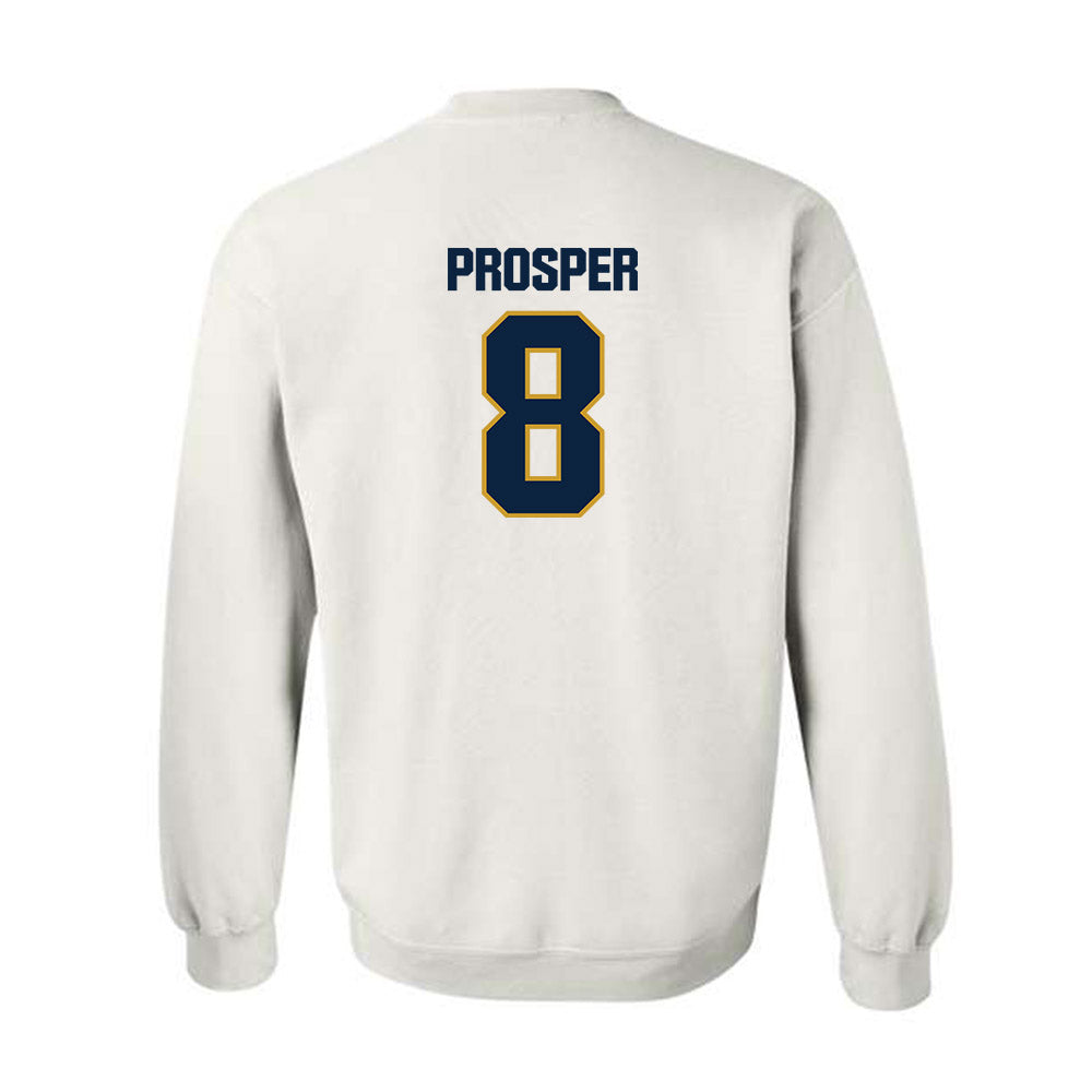 Notre Dame - NCAA Women's Basketball : Cassandre Prosper - Sports Shersey Crewneck Sweatshirt-1