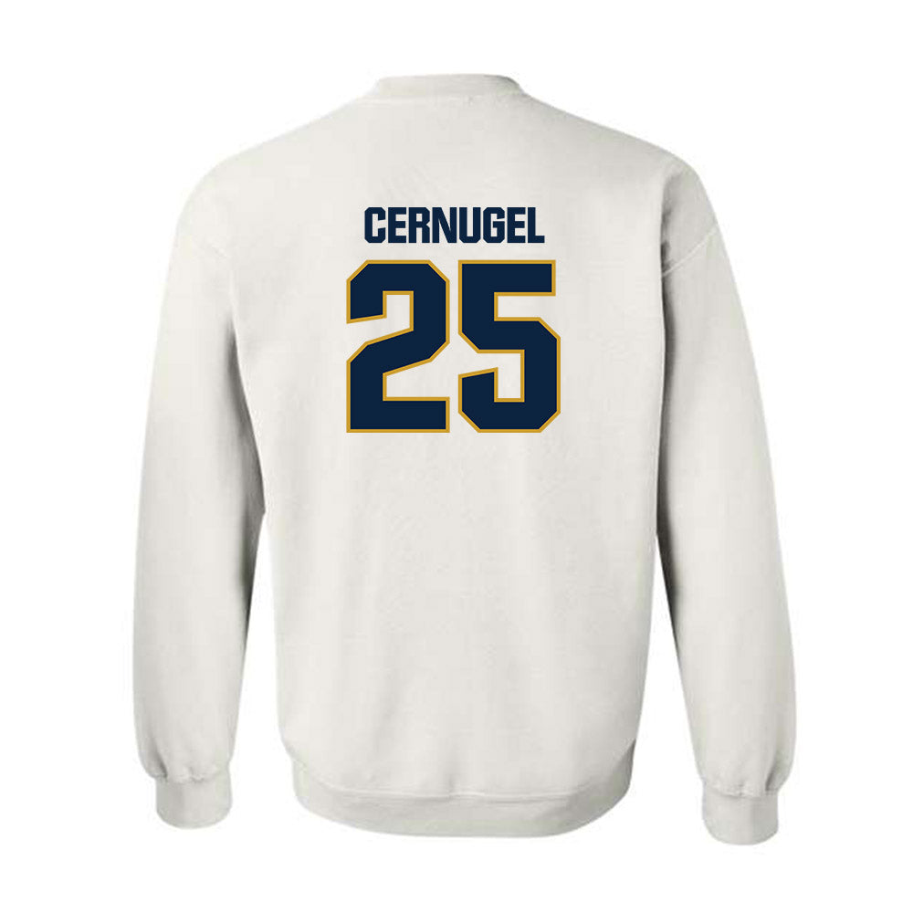 Notre Dame - NCAA Women's Basketball : Sarah Cernugel - Sports Shersey Crewneck Sweatshirt