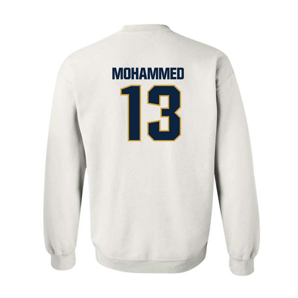 Notre Dame - NCAA Men's Basketball : Sir Mohammed - Sports Shersey Crewneck Sweatshirt-1
