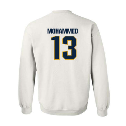 Notre Dame - NCAA Men's Basketball : Sir Mohammed - Sports Shersey Crewneck Sweatshirt-1