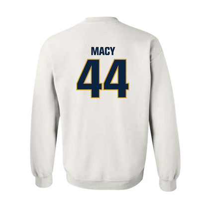 Notre Dame - NCAA Women's Basketball : Leah Macy - Sports Shersey Crewneck Sweatshirt-1