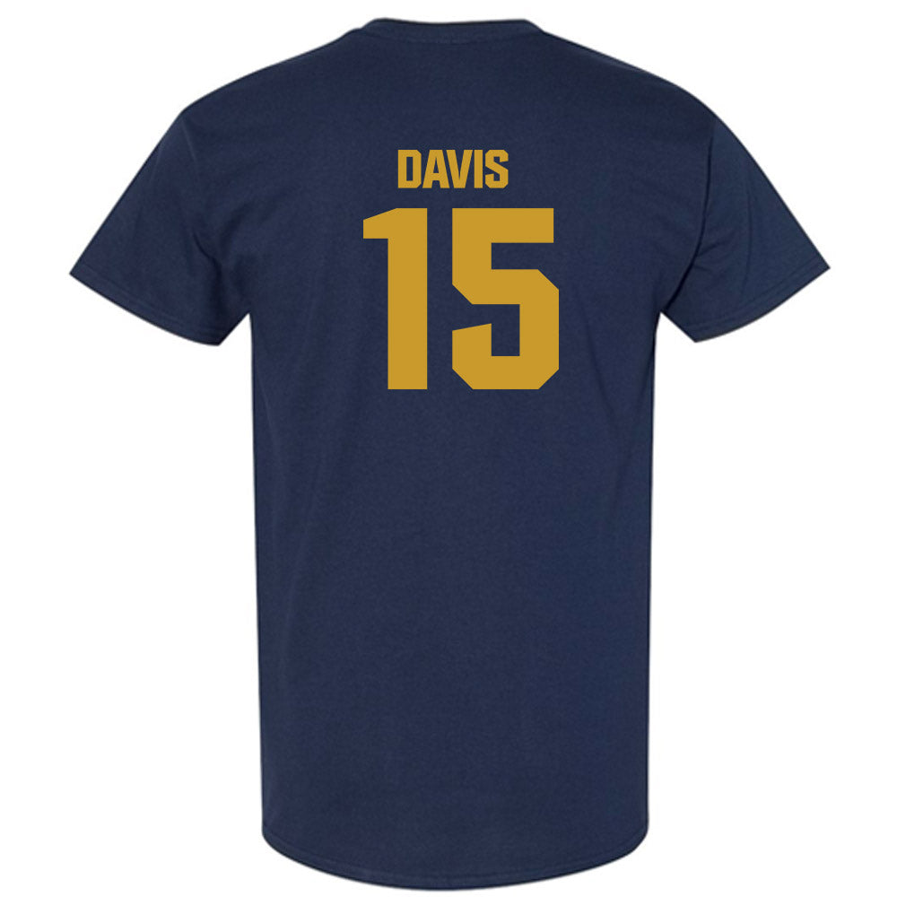 Notre Dame - NCAA Men's Lacrosse : Anderson Davis - Sports Shersey T-Shirt-1