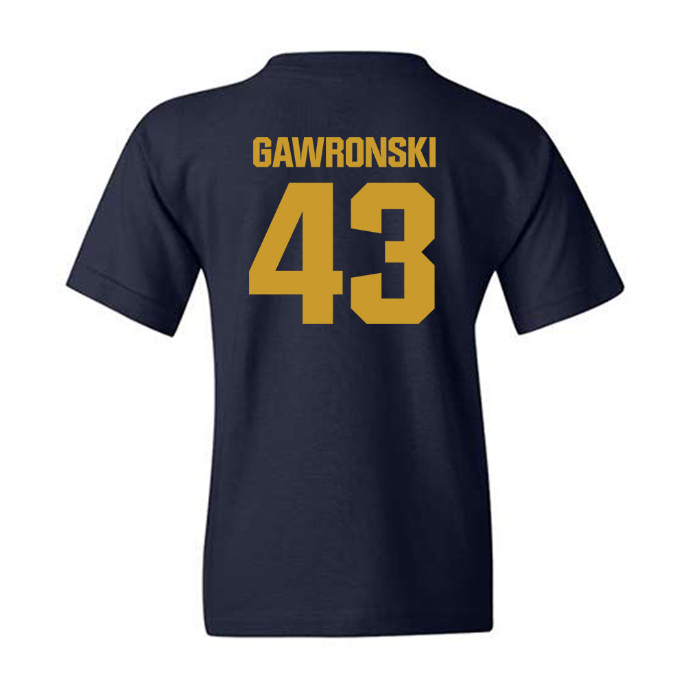 Notre Dame - NCAA Women's Lacrosse : Avery Gawronski - Sports Shersey Youth T-Shirt-1
