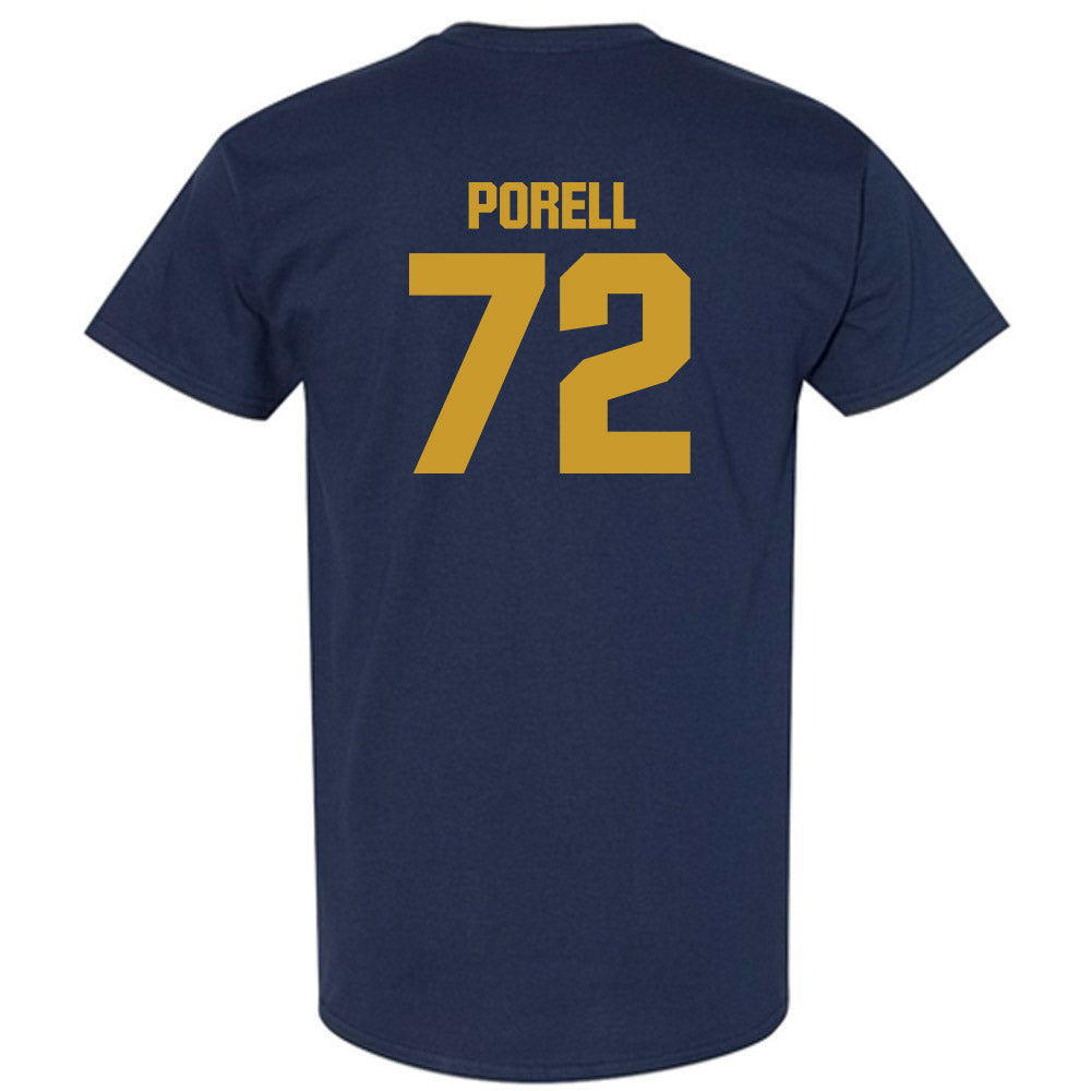 Notre Dame - NCAA Men's Lacrosse : Thomas Porell - Sports Shersey T-Shirt-1