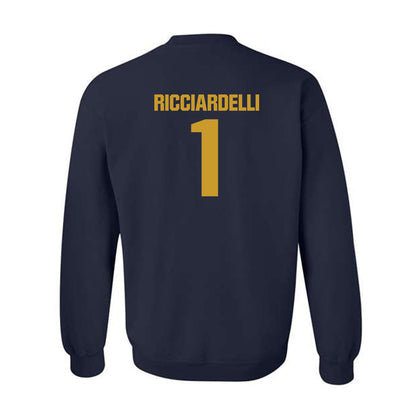Notre Dame - NCAA Men's Lacrosse : Thomas Ricciardelli - Sports Shersey Crewneck Sweatshirt-1