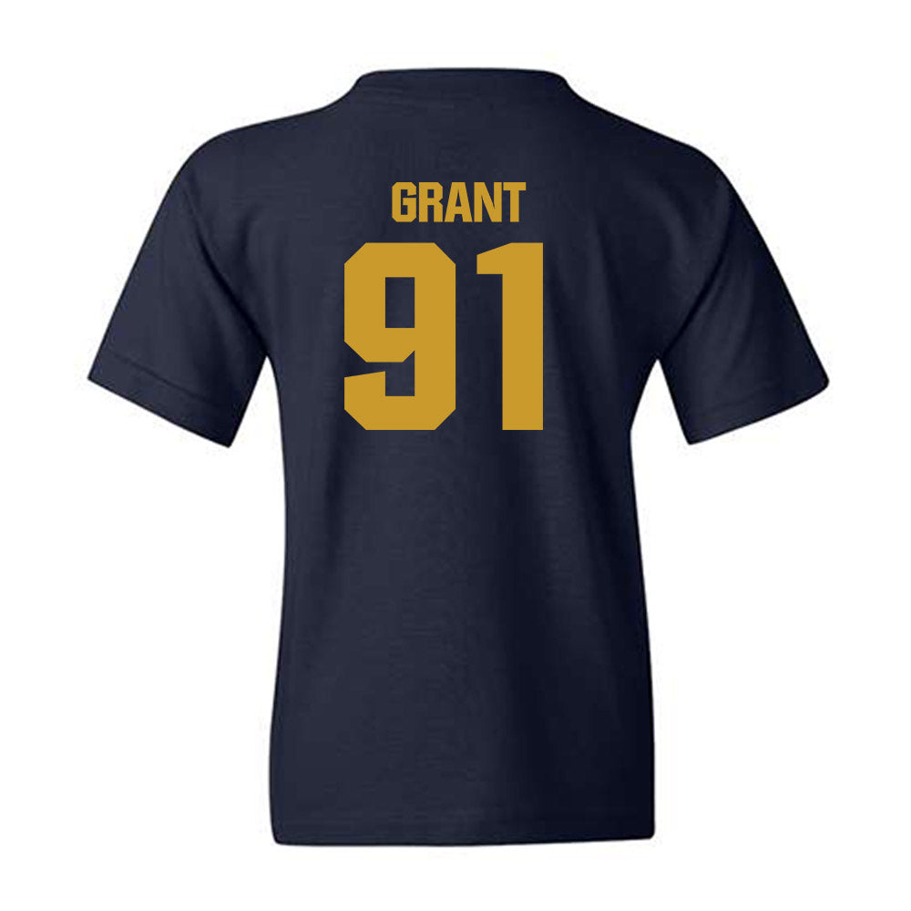 Notre Dame - NCAA Men's Lacrosse : Griffin Grant - Sports Shersey Youth T-Shirt-1