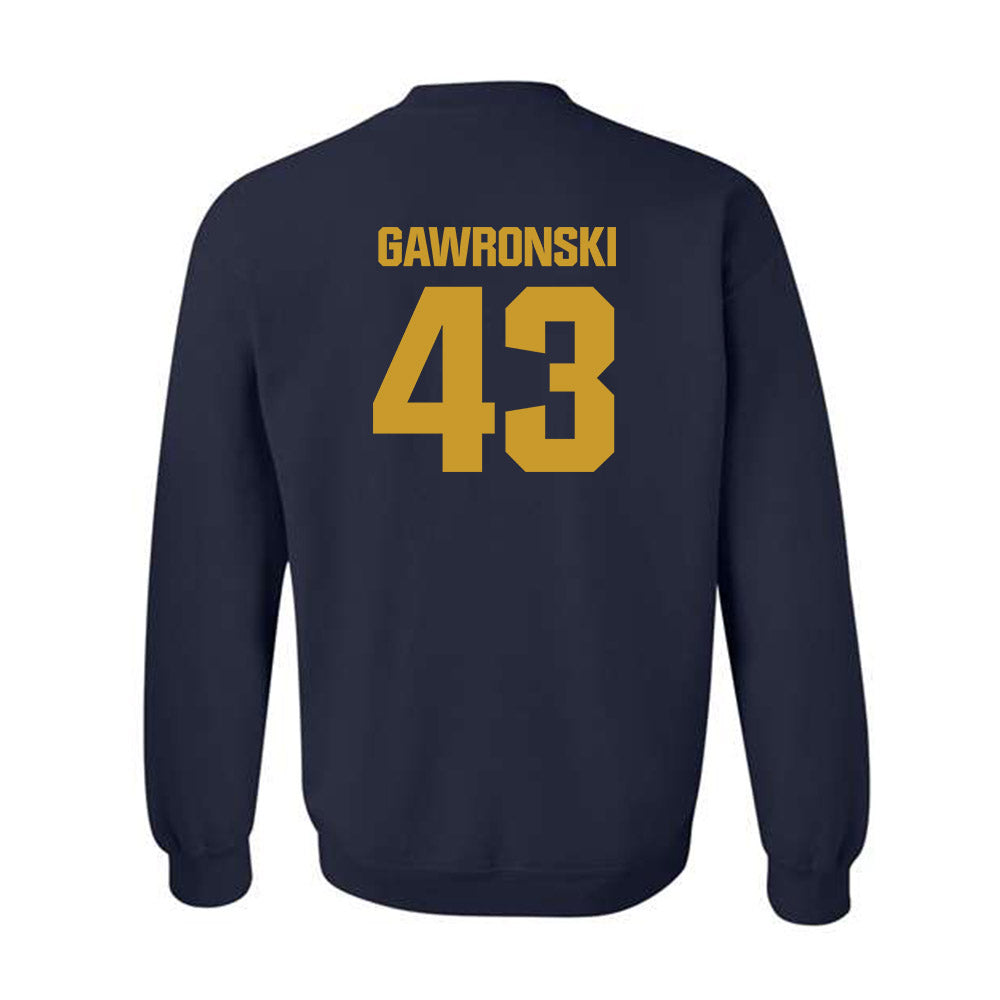 Notre Dame - NCAA Women's Lacrosse : Avery Gawronski - Sports Shersey Crewneck Sweatshirt-1