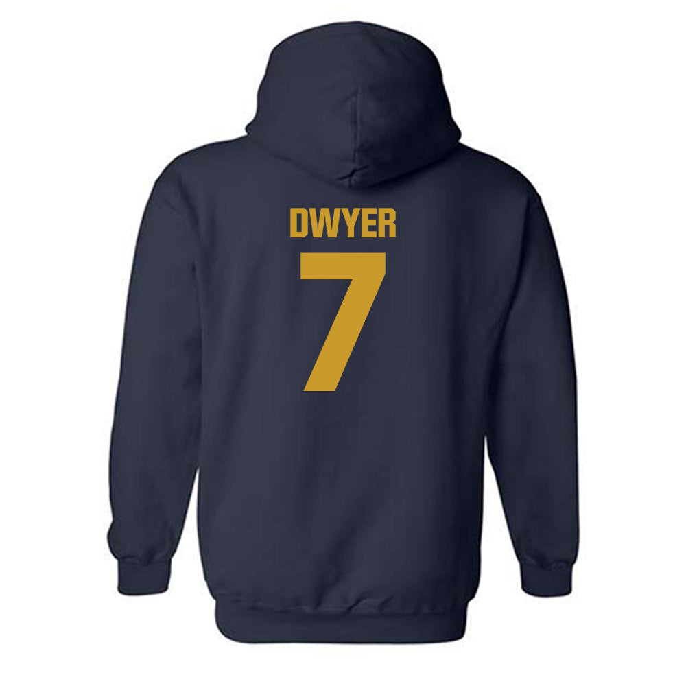 Notre Dame - NCAA Women's Lacrosse : Maeve Dwyer - Sports Shersey Hooded Sweatshirt-1