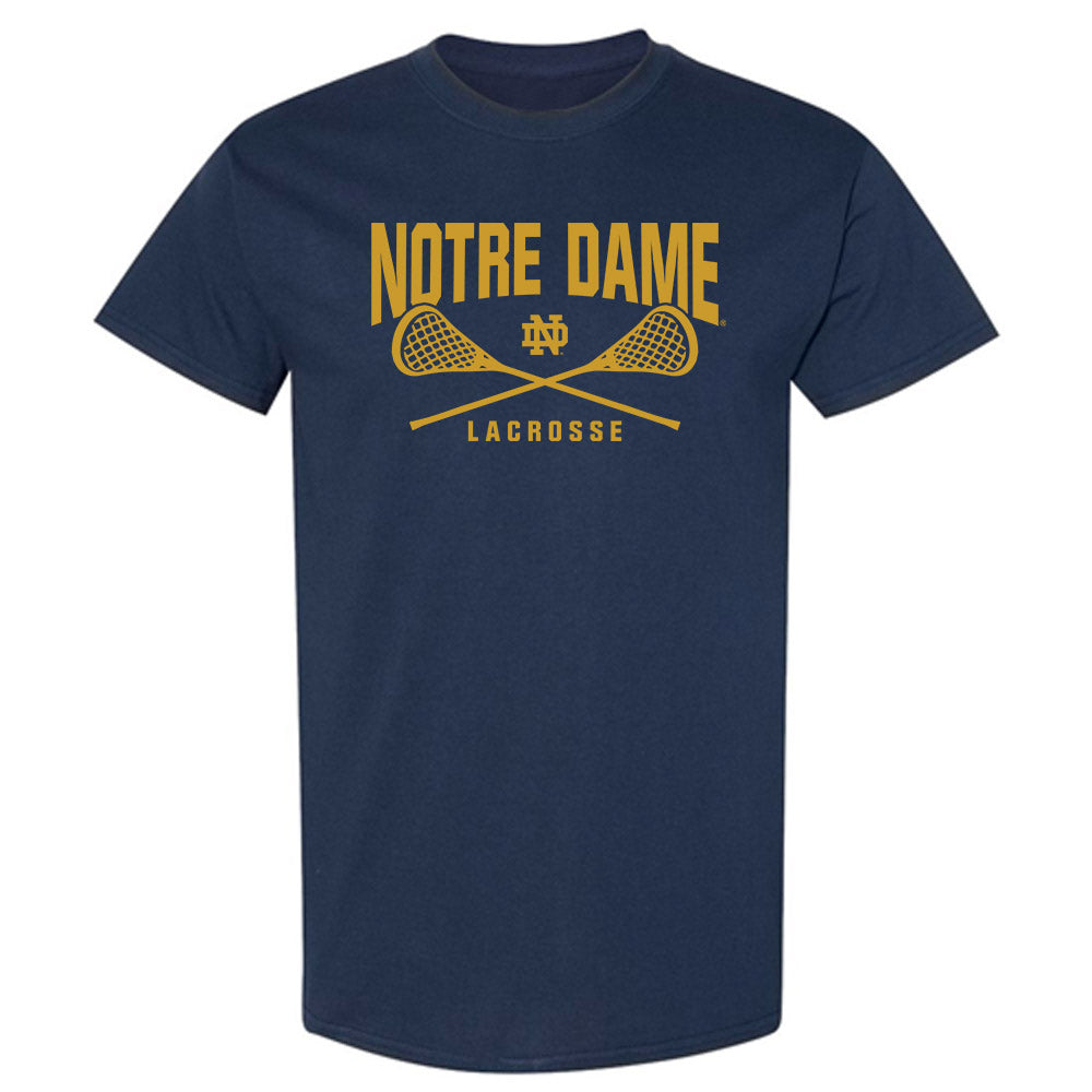 Notre Dame - NCAA Men's Lacrosse : Jake Taylor - Sports Shersey T-Shirt-0