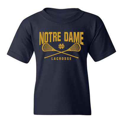 Notre Dame - NCAA Men's Lacrosse : Jake Taylor - Sports Shersey Youth T-Shirt-0