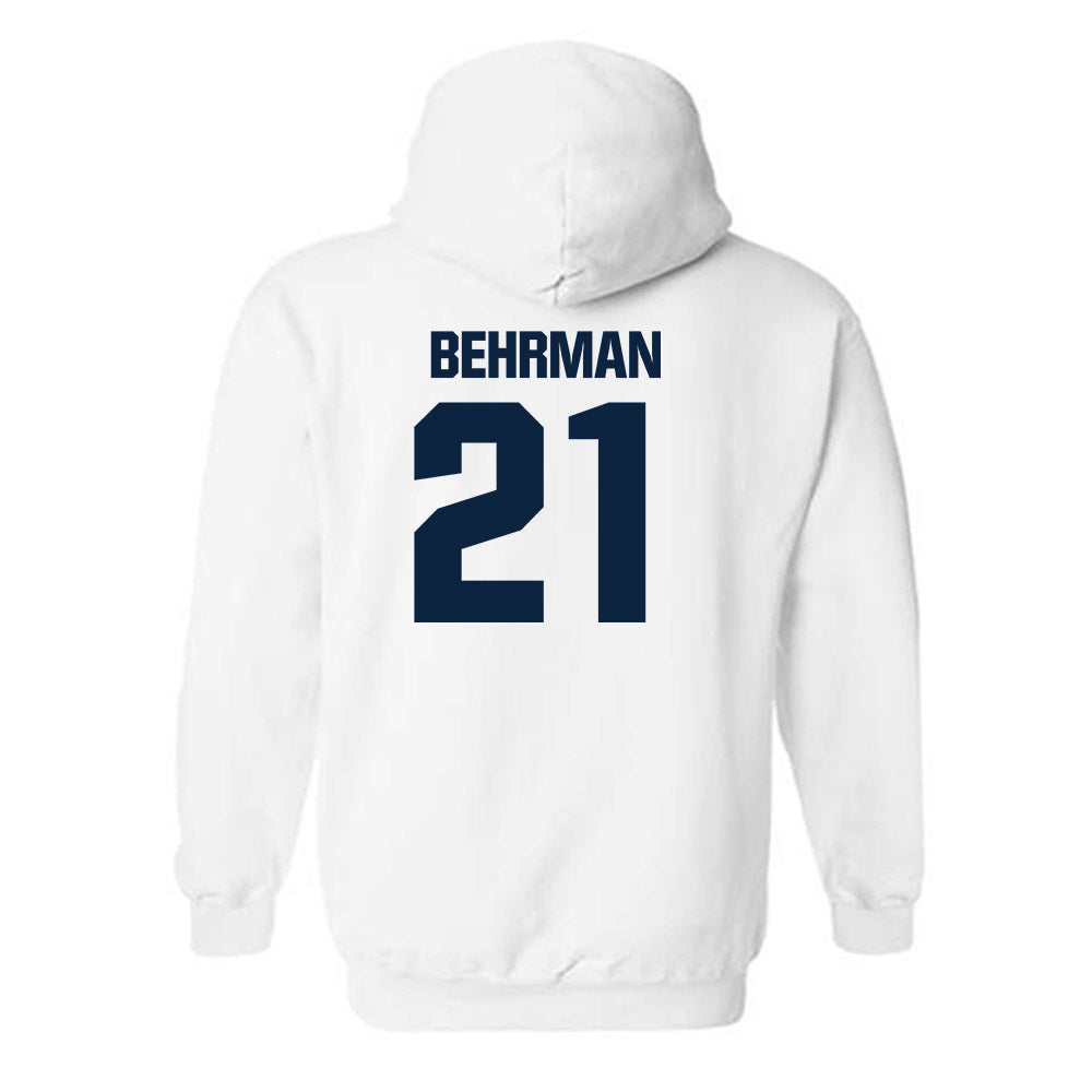 Notre Dame - NCAA Men's Lacrosse : Brock Behrman - Sports Shersey Hooded Sweatshirt