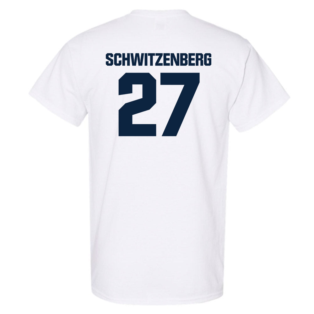 Notre Dame - NCAA Men's Lacrosse : Nate Schwitzenberg - Sports Shersey T-Shirt-1