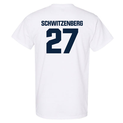 Notre Dame - NCAA Men's Lacrosse : Nate Schwitzenberg - Sports Shersey T-Shirt-1