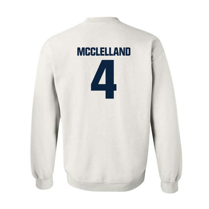 Notre Dame - NCAA Women's Lacrosse : Ellie McClelland - Sports Shersey Crewneck Sweatshirt-1
