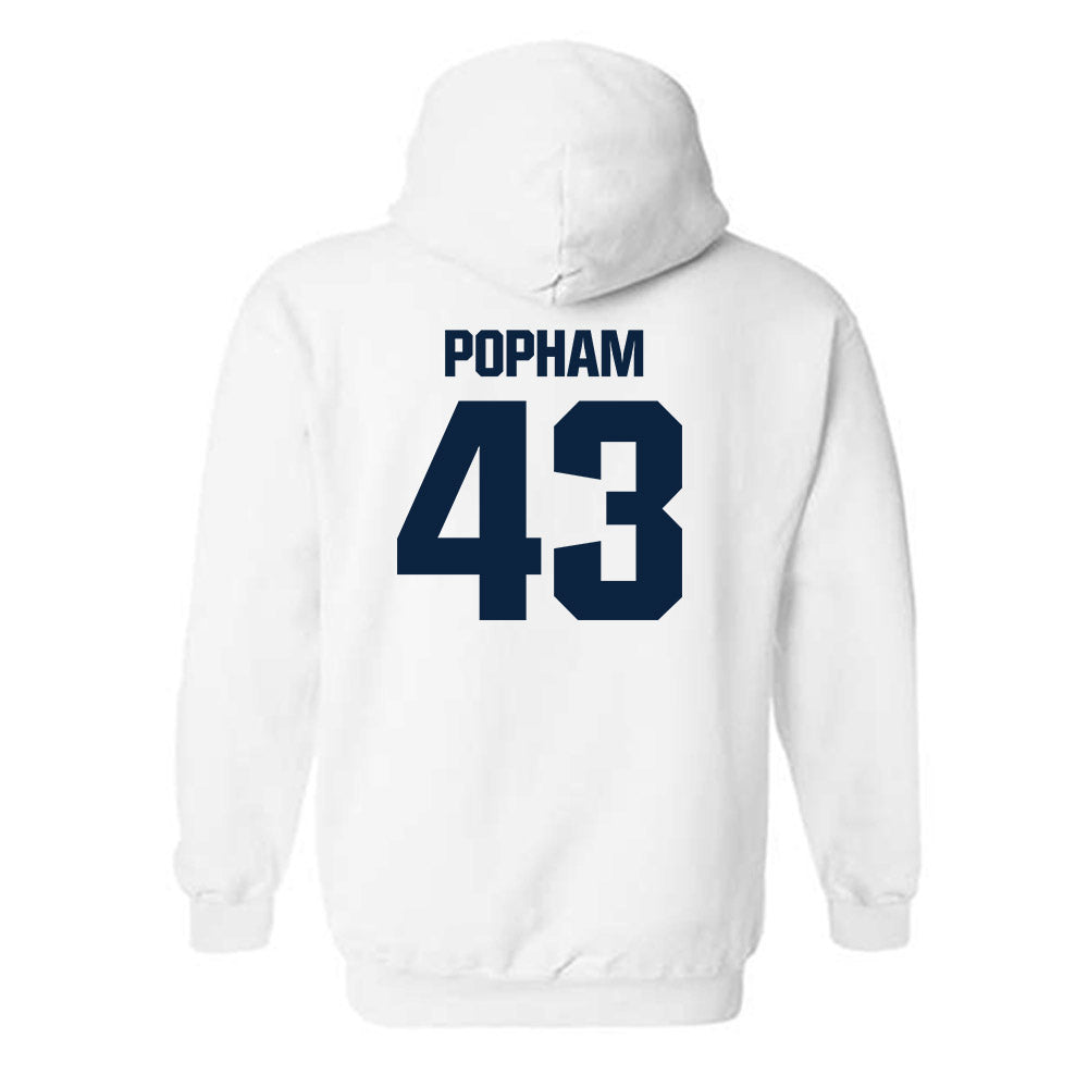 Notre Dame - NCAA Men's Lacrosse : Bo Popham - Sports Shersey Hooded Sweatshirt-1