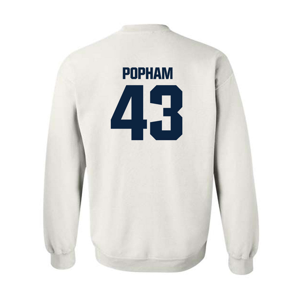 Notre Dame - NCAA Men's Lacrosse : Bo Popham - Sports Shersey Crewneck Sweatshirt-1