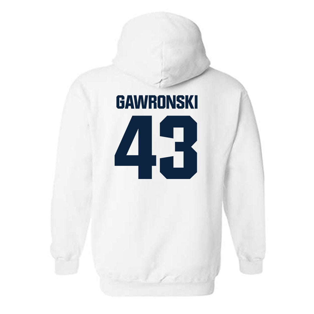 Notre Dame - NCAA Women's Lacrosse : Avery Gawronski - Sports Shersey Hooded Sweatshirt-1