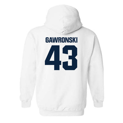 Notre Dame - NCAA Women's Lacrosse : Avery Gawronski - Sports Shersey Hooded Sweatshirt-1