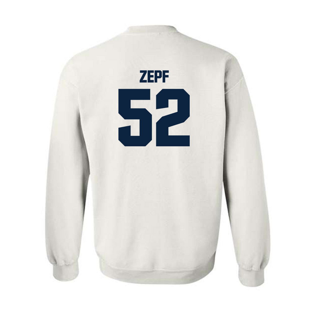 Notre Dame - NCAA Men's Lacrosse : Alex Zepf - Sports Shersey Crewneck Sweatshirt-1