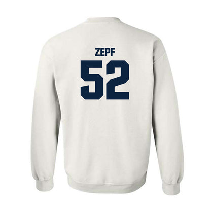 Notre Dame - NCAA Men's Lacrosse : Alex Zepf - Sports Shersey Crewneck Sweatshirt-1