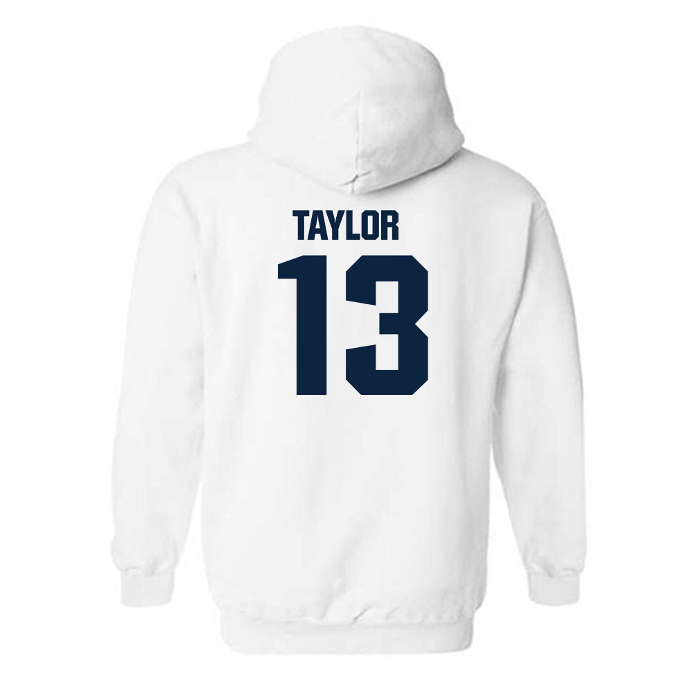 Notre Dame - NCAA Men's Lacrosse : Jake Taylor - Sports Shersey Hooded Sweatshirt-1