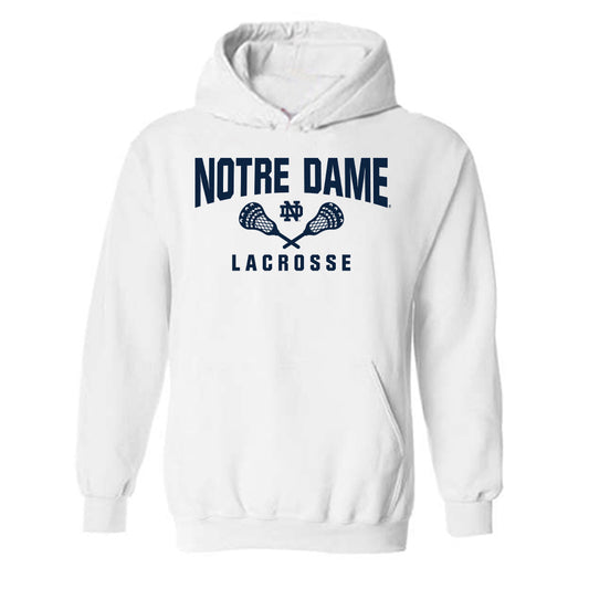 Notre Dame - NCAA Women's Lacrosse : Marleigh Sanders - Sports Shersey Hooded Sweatshirt